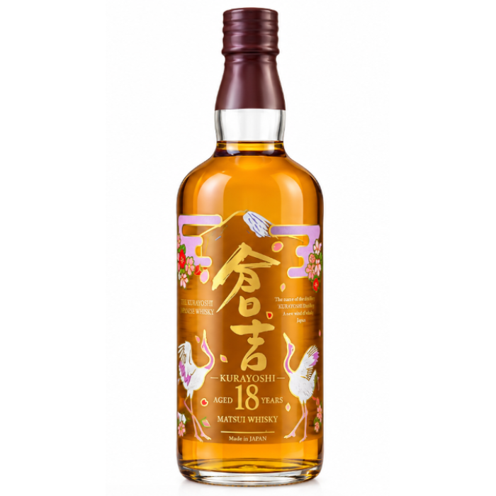 Kurayoshi Pure Malt 18Yrs Whisky 70 Cl Bottle 