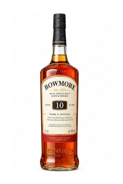 Bowmore 10Yo Dark & Intense 1Ltr Bottle 