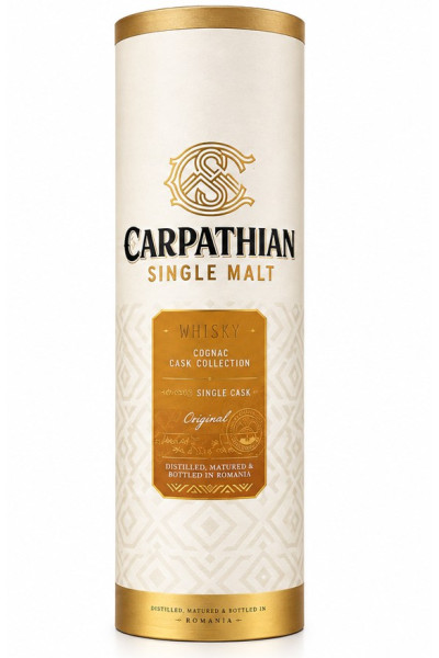 Carpathian Cognac Single Malt 70 Cl Bottle 