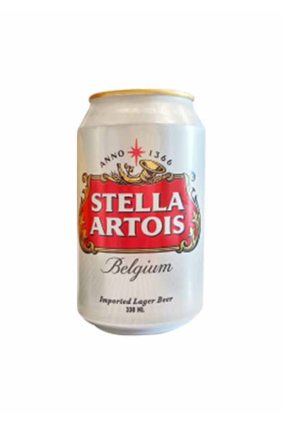 Stella Artois 33cl Can