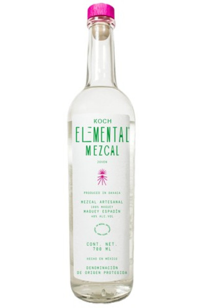 Elemental By Koch 100% Agave Espadin Mezcal Oaxaca 75Cl Bottle