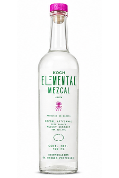 Elemental By Koch 100% Agave Espadin Mezcal Oaxaca 75Cl Bottle