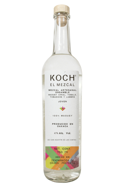 Koch Ensamble  Cirial Tobala Tobasiche Lumbre Mezcal Artisanal Oaxaca 75Cl Bottle
