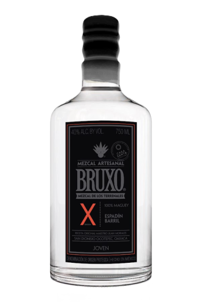 Bruxo X 90% Espadin-10% Barril Mezcal Artisanal San Dionisio Ocotepec-Oaxaca 75Cl Bottle