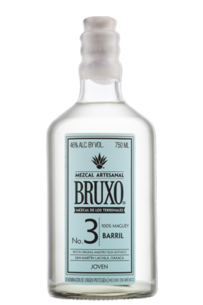 Bruxo 3 100% Barril Mezcal Artisanal San Martin Lachila Oaxaca 75Cl Bottle