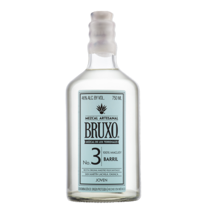 Bruxo 3 100% Barril Mezcal Artisanal San Martin Lachila Oaxaca 75Cl Bottle