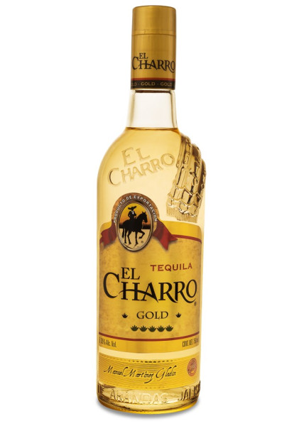 El Charro Gold Tequila 75cl Bottle