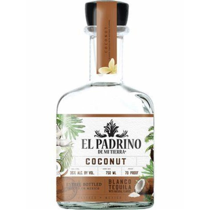 El Padrino De Mi Tierra Coconut Tequila 75cl Bottle