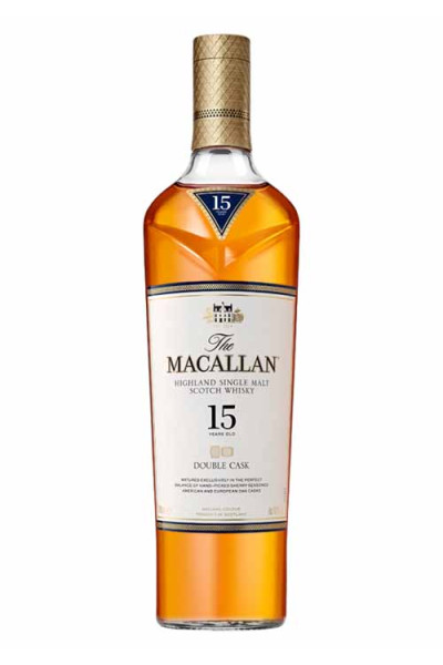 The Macallan 15 Year Old  Double Cask 70cl Bottle