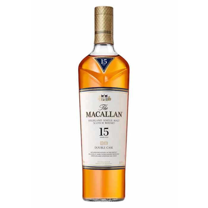 The Macallan 15 Year Old  Double Cask 70cl Bottle