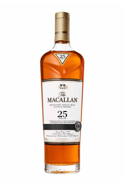 The Macallan 25Year Old Sherry Oak 70cl Bottle