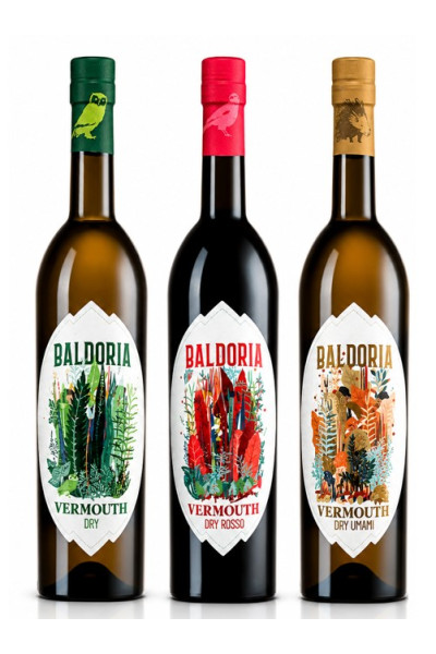 Baldoria Vermouth Foothils Collection (3x75cl Bottles)