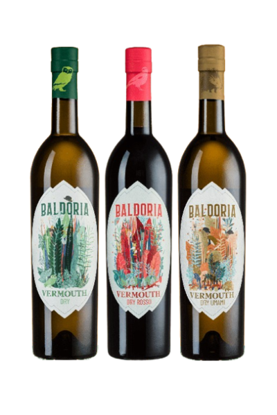 Baldoria Vermouth Foothils Collection (3x75cl Bottles)