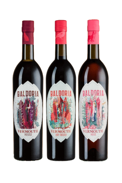 Baldoria Vermouth Red Hues Collection (3x75cl Bottles)