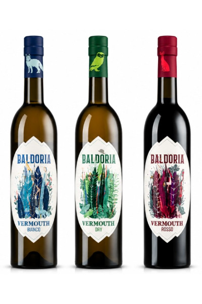 Baldoria Vermouth Classic Collection (3x75cl Bottles)