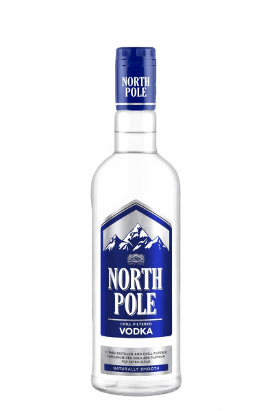 North Pole Chill Filter Vodka 1L Bottle