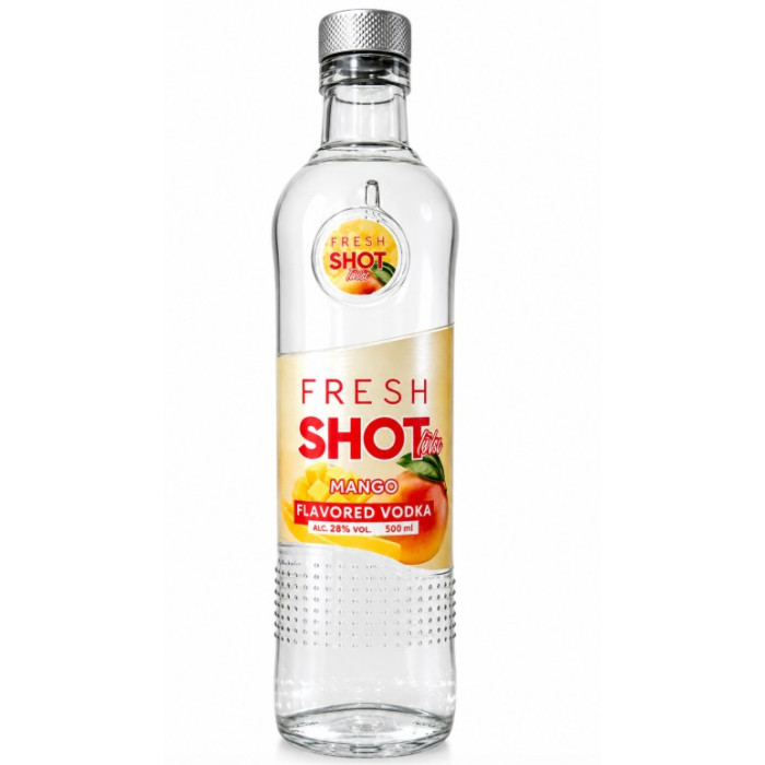 Fresh Shot  Mango Vodka 50cl Bottle
