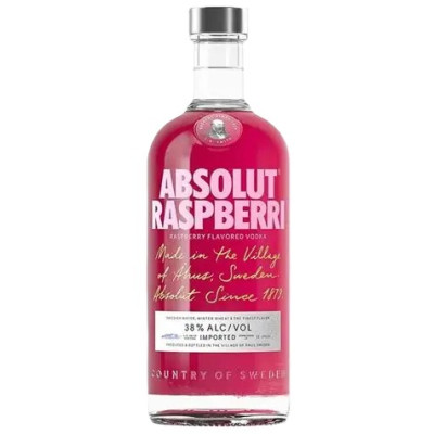Absolut Raspberry 1 Litre Bottle