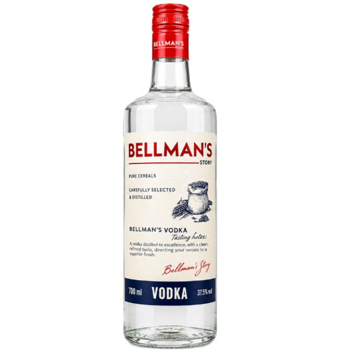 Bellmans Vodka 1 Ltr Bottle