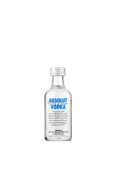 Absolut Blue Vodka 5cl Bottle