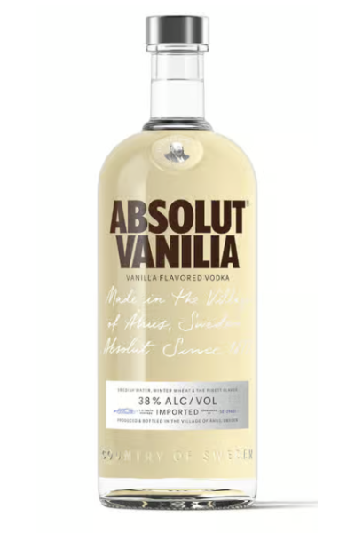 Absolut Vanilla Vodka 1 Litre Bottle