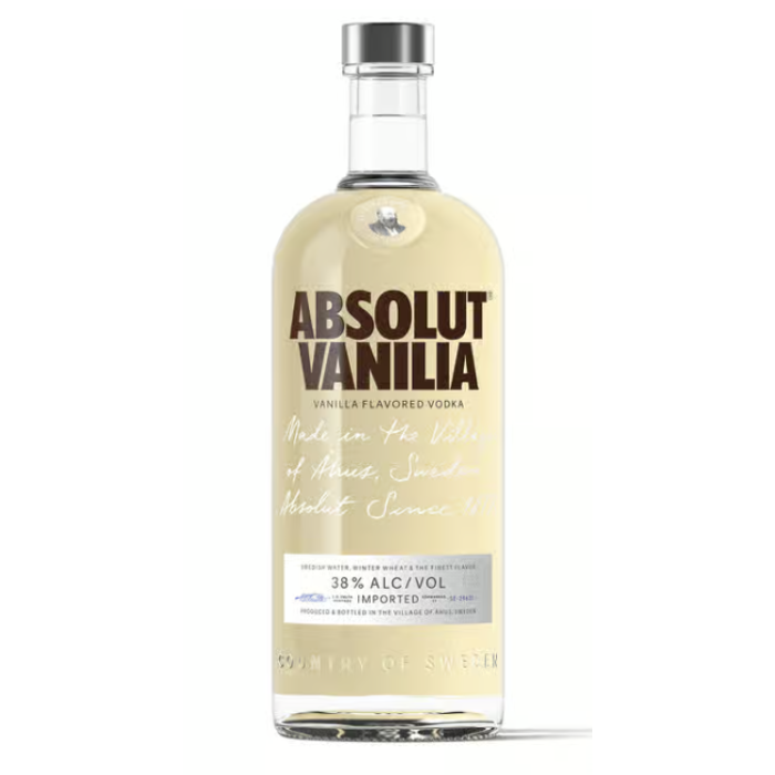 Absolut Vanilla Vodka 1 Litre Bottle