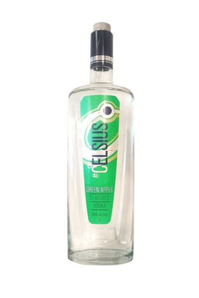 Celsius Green Apple Vodka 1L Bottle