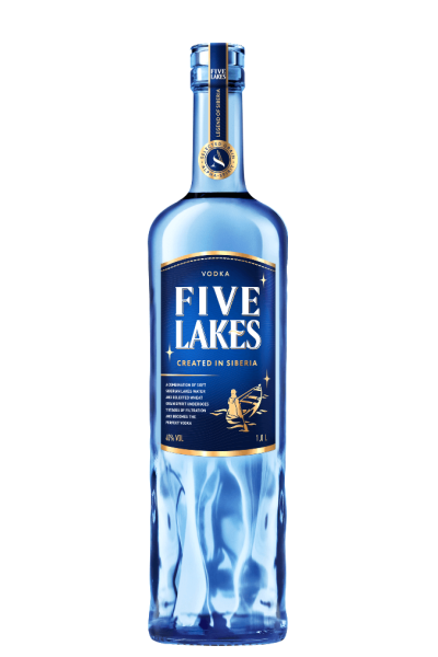 Vodka Five Lakes  1 Ltr Bottle 