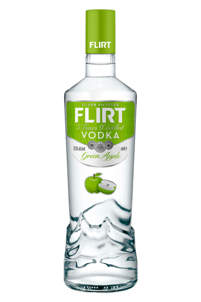 Flirt Vodka Green Apple 1.5 Litre Bottle