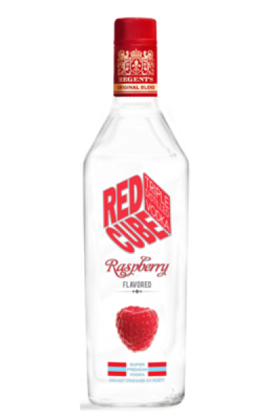 Red Cube Raspberry Vodka 75cl Bottle
