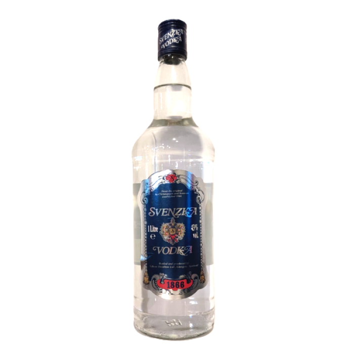 Svenzka Vodka 1L Bottle