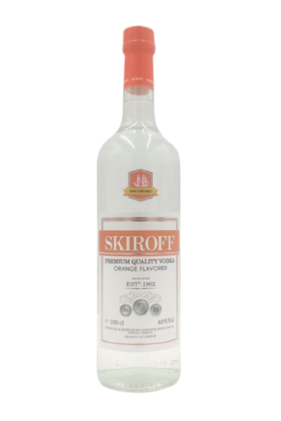 Skiroff Orange Vodka 1L Bottle