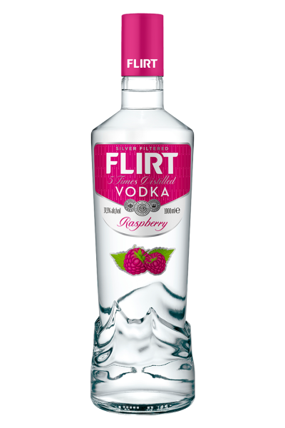 Flirt Vodka Raspberry 1 Litre Bottle