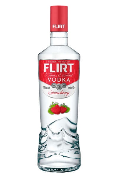 Flirt Vodka Strawberry 1 Litre Bottle