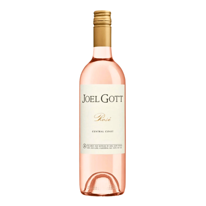 Joel Gott Central Coast Rose 75 Cl Bottle