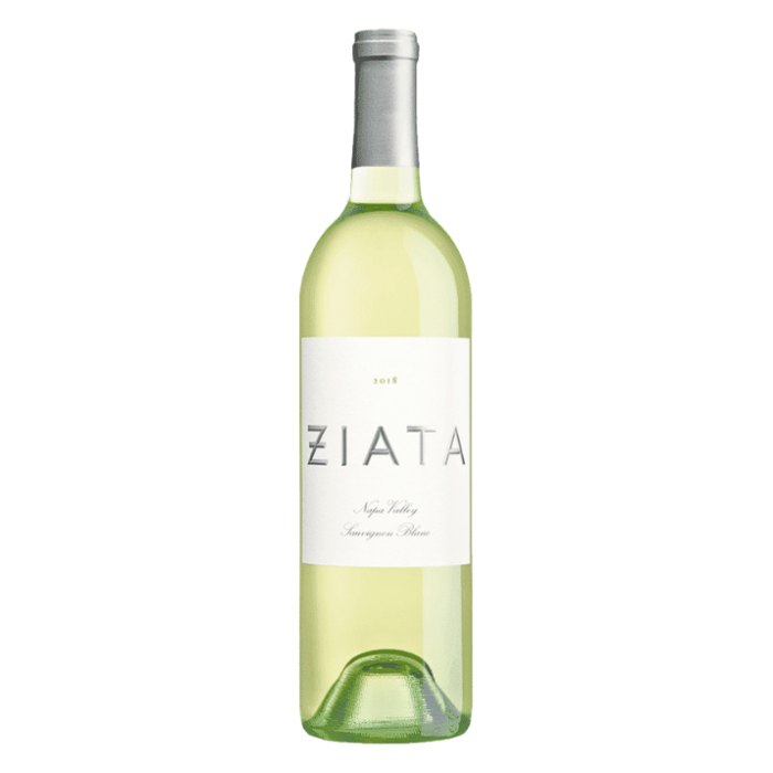 Ziata Sauvignon Blanc (Ex-Cakebread Winemaker) 75Cl Bottle