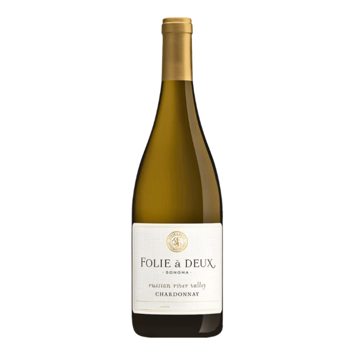 Folie A Deux, Russian River Chardonnay 75Cl Bottle