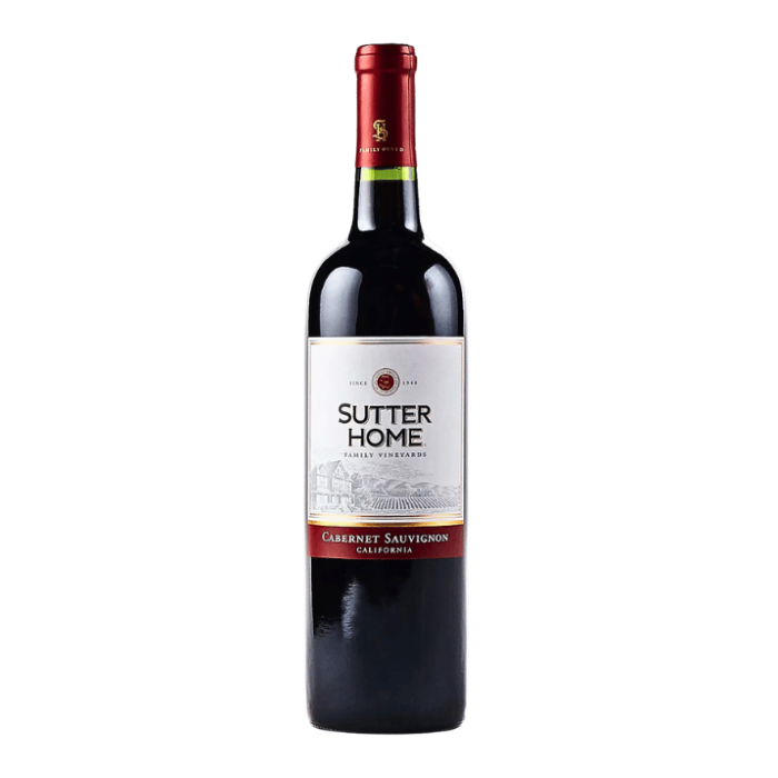 Sutter Home Cabernet Sauvignon 75Cl Bottle