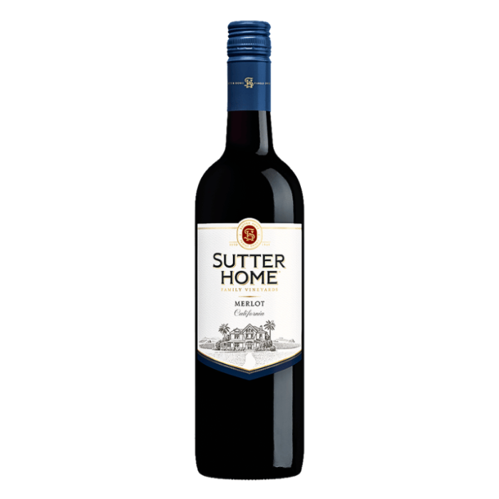 Sutter Home Merlot 75Cl Bottle