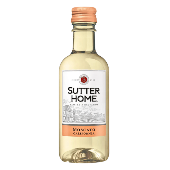 Sutter Home Moscato 18.7 Cl Bottle