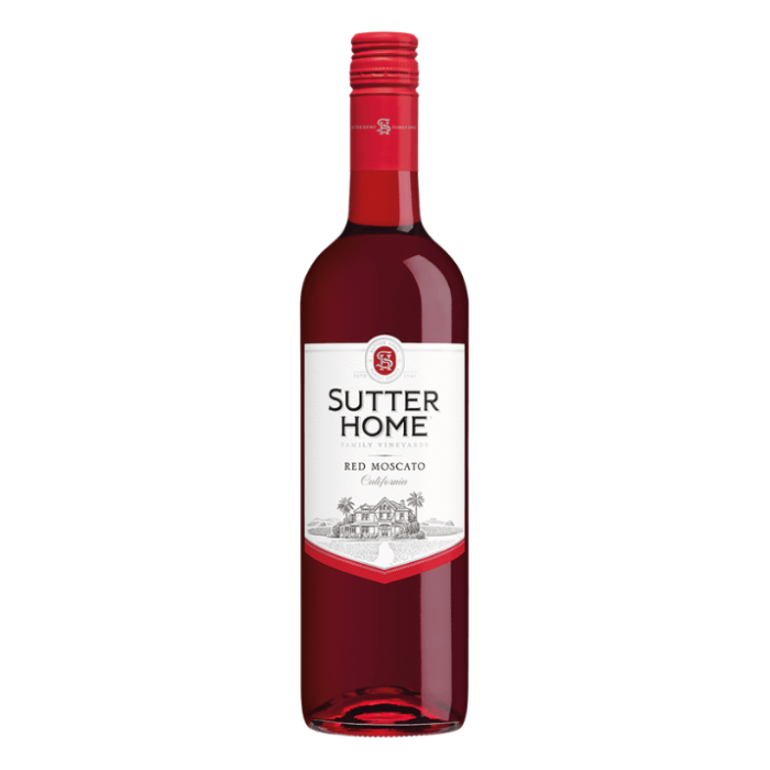Sutter Home Moscato Red 75 Cl Bottle