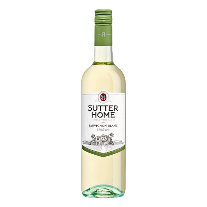 Sutter Home Sauvignon Blanc 75Cl Bottle