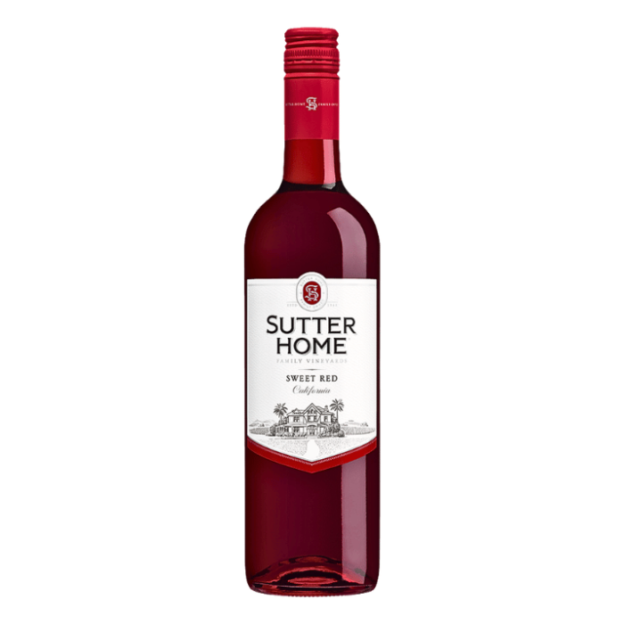 Sutter Home Sweet Red 75Cl Bottle