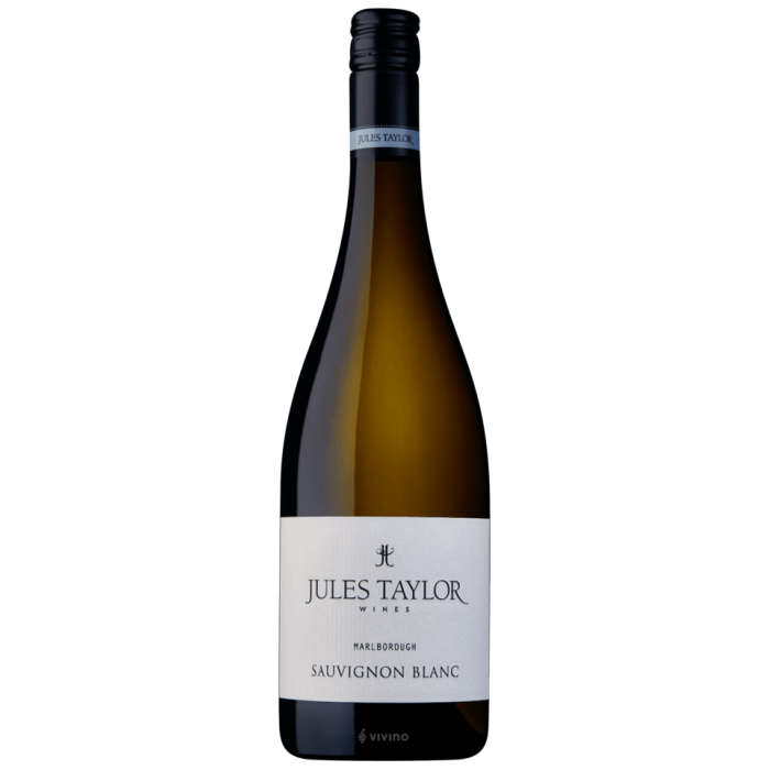 Jules Taylor Classic Range Sauvignon Blanc, Marlborough Valley, NZ 75 Cl
