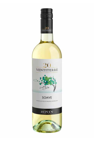 Zonin 20 Ventiterre Soave75cl Bottle