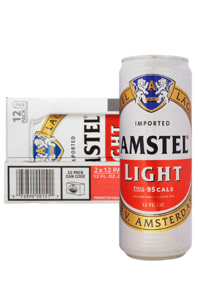 Amstel Light 35.5cl Cans x24