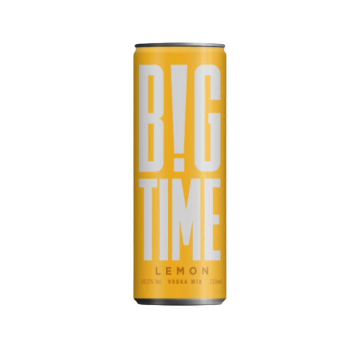 Big Time Vodka Mix Lemon 25cl Can