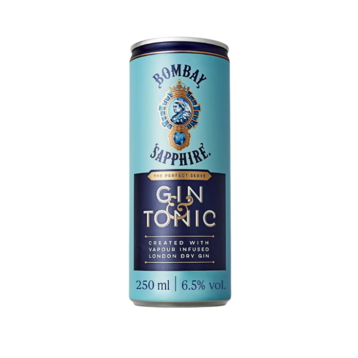 Bombay Sapphire Gin RTD 25Cl Can