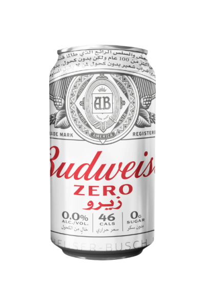 Bud Zero Can Non Alcoholic 33cl