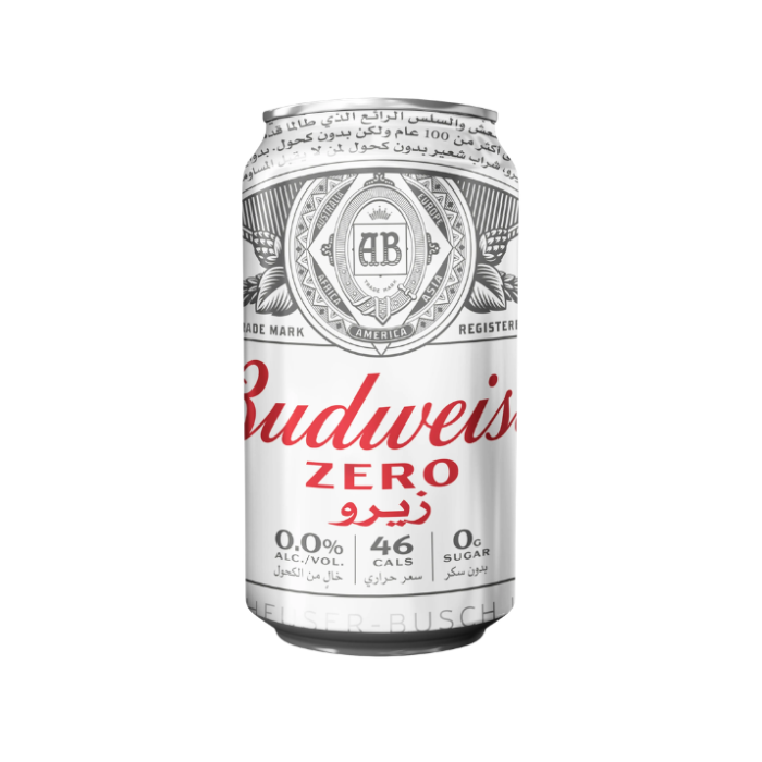 Bud Zero Can Non Alcoholic 33cl